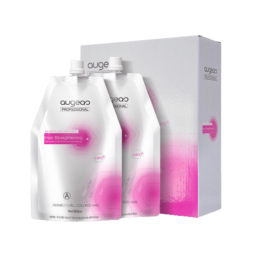 Augeas Keratin Nourishing Hair Straightening Kit 800ml
